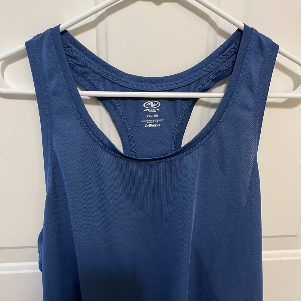 Athletic Works - Racer Back Tank Top - XXL - MUST BE BUNDLED, MARKED DOWN - Picture 2 of 5